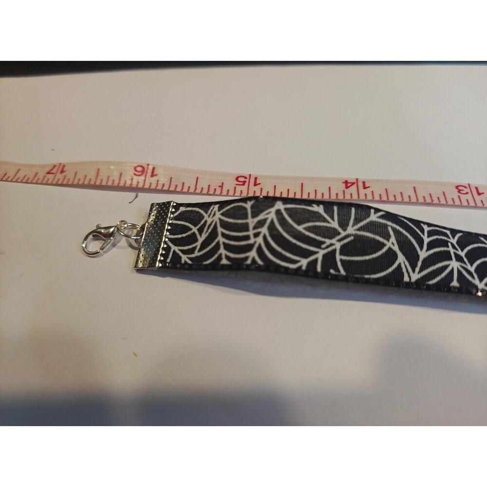 Handmade Spider Web Ribbon Necklace - Picture 6 of 6